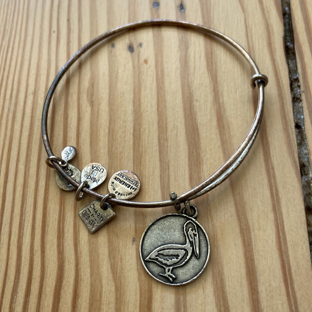Alex and Ani silver Bird bracelet